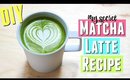 My Secret Matcha Green Tea Latte Recipe, DIY Matcha Latte Recipe at Home