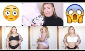 FAT GIRL VS YOURS CLOTHING! LINGERIE TRY ON HAUL AND MORE | UK CUSTOMER | LoveFromDanica