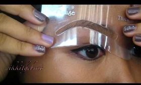 How-To: Use Eyebrow Stencils