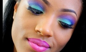 A Colorful Turquoise Look