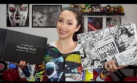 Unboxing Harry Potter's Wizarding World Crate & Marvel Gear & Goods Crate|| Loot Crate Unboxing!