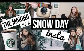 The Making of a Snow Day Instagram Picture