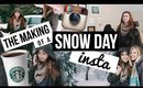 The Making of a Snow Day Instagram Picture