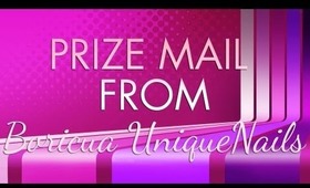 Prize Mail! Thank you Boricua UniqueNails and Macho Matos!