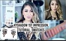 Kylie KYSHADOW 1st Impression, Tutorial, Swatches