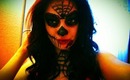 Halloween Look:Sugar Skull Makeup Tutorial