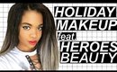 Holiday Makeup Look feat. Heroes Beauty