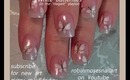 EASY white butterfly nails: robin moses wedding nail art tutorial mac eyeshadow design 610