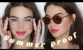 Summer Makeup for glasses | Easy Everyday Glam Tutorial 💄