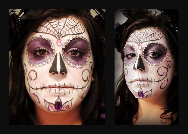 Sugar skull Halloween look | Breanna B.'s Photo | Beautylish