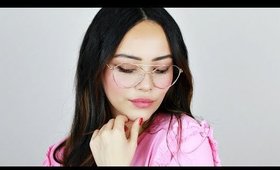 Maquillaje para la escuela, con lentes ||| Lilia Cortés