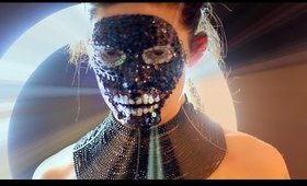 Halloween Crystal Skull Make Up