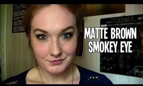 Matte Brown Smokey Eye Tutorial (feat. NAKED & NAKED Basics)