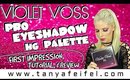 Violet Voss | Pro Eyeshadow Palette HG | First Impression | Tutorial | Swatches | Tanya Feifel