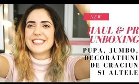 Haul & PR Unboxing: Jumbo, Pupa, Sigma, decoratiuni de Craciun si muuuulte altele