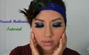 Halloween Tutorial: "Peacock Inspired"