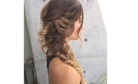 Romantic Fishtail Upstyle Inpired by @hairbyelena