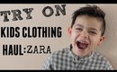 KIDS CLOTHING HAUL + TRY ON : ZARA | SCCASTANEDA