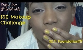 $20 Makeup Challenge (Couponer's Edition Feat. $0.71 Foundation)