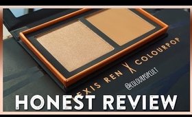 Colourpop x Alexis Ren 'Topaz' Palette Swatches + Review