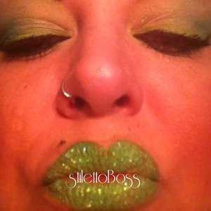 Green makeup today 