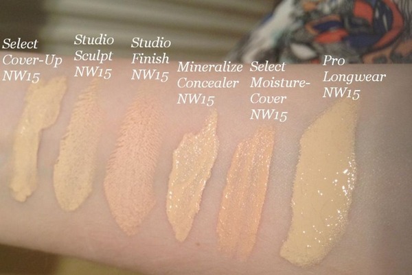 il makiage concealer 3.5 swatches