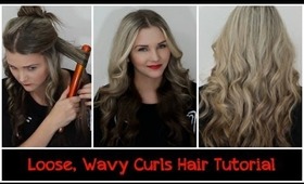 Chit Chat Hair Tutorial: Loose/ Wavy Curls
