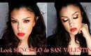 Maquillaje FACIL para SAN VALENTIN / Easy makeup Valentines Day | auroramakeup
