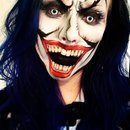 The Joker inspired makeup