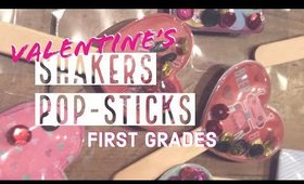 1st Grade Valentines Shakers - Dollar Tree & Target Dollar Spot