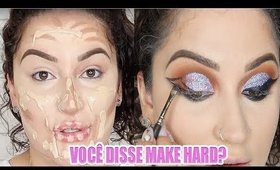 MAKE NÍVEL HARDISSIMO PRO CARNAVAL! Duda Fernandes