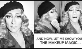 Incredible Drag Makeup Tutorial - Madonna "Queen of POP" Makeup Step by Step- karma33