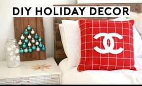 DIY HOLIDAY DECOR! 10 Holiday DIY's You Need To Try!