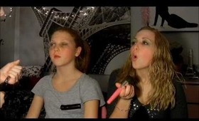 When two 10 year olds do your makeup...