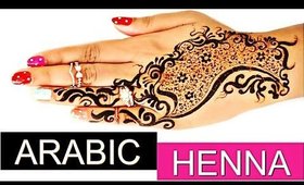 Arabic Henna Design | Simple Easy Mehendi Tutorial | Shruti Arjun Anand