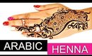 Arabic Henna Design | Simple Easy Mehendi Tutorial | Shruti Arjun Anand