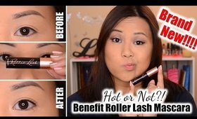 REVIEW: NEW!!! Benefit Roller Lash Mascara | FromBrainsToBeauty