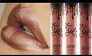 NEW Kylie Cosmetics Metal Matte Liquid Lipsticks | Swatches & Review