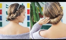 Easy Updo For Short Hair | Luxy Hair