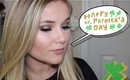 St Patrick's Day Makeup Look | Green Eye Makeup Tutorial | Alyssa Marie Chaplin