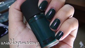 MAC Deep Sea Nail Polish. A Trendy New Color for Fall