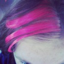 pink bangs