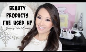 PRODUCTS I'VE USED UP | January 2015 Empties | hollyannaeree