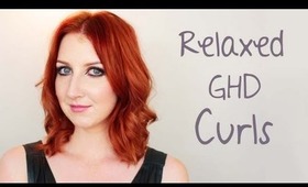 Soft and Relaxed GHD Curls Hair Tutorial