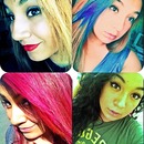 Colored hair 