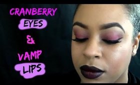 Cranberry Eyes Vamp Lips | Fall Makeup Tutorial