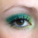 Blue and Green Neon