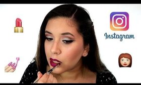 Instagram Makeup Tutorial-Glitter Cut Crease