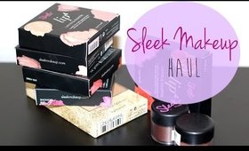 Sleek Makeup Haul!