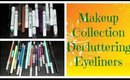 Makeup Collection Decluttering: Eyeliners ☮